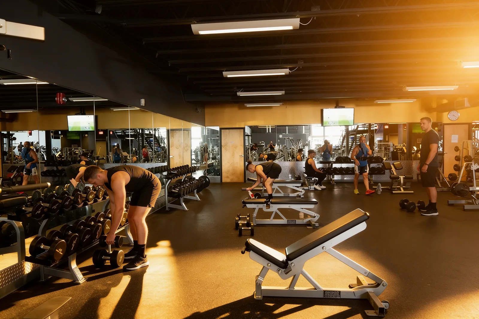Plate-loaded strength machines at CFX