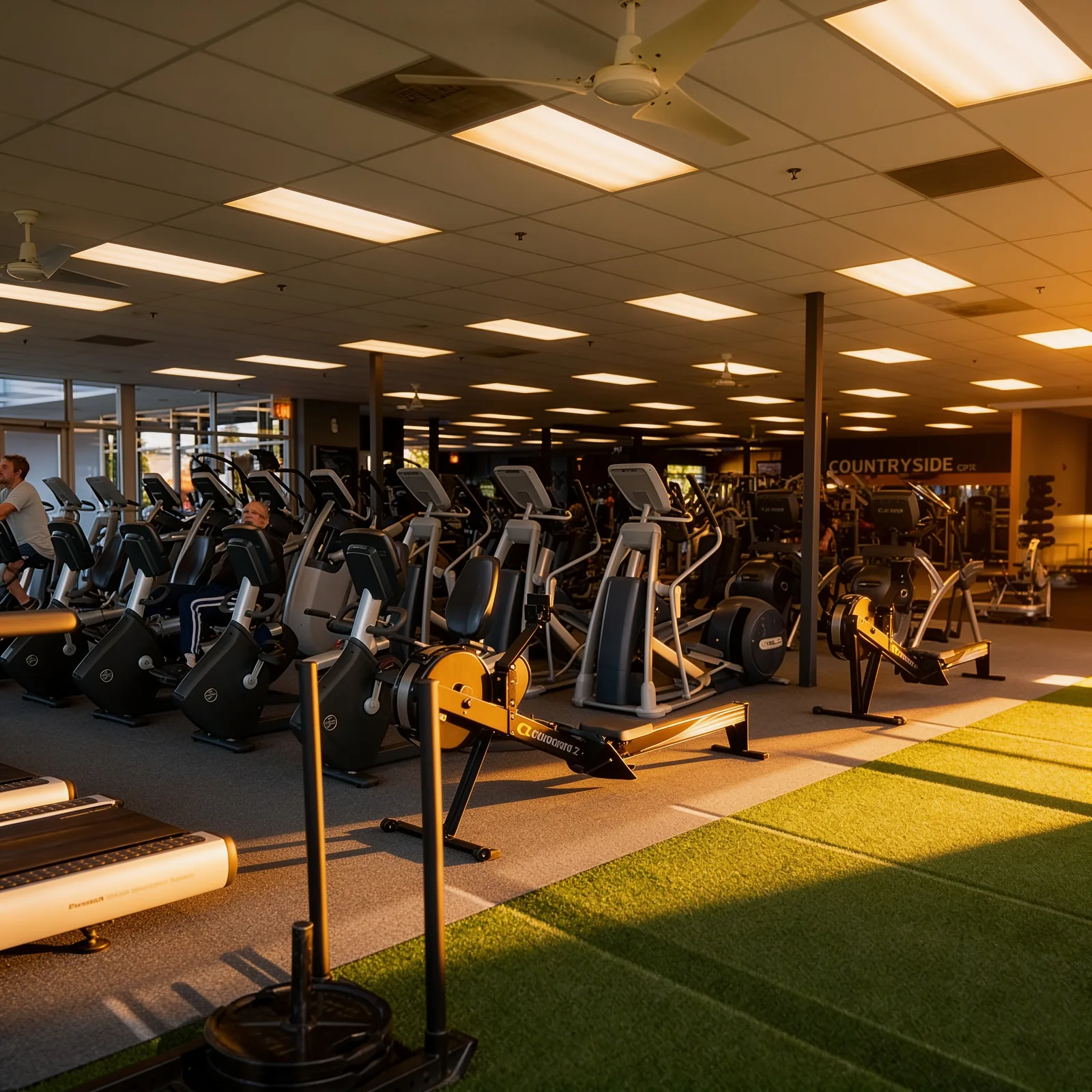 Turf training zone at CFX Crest Hill